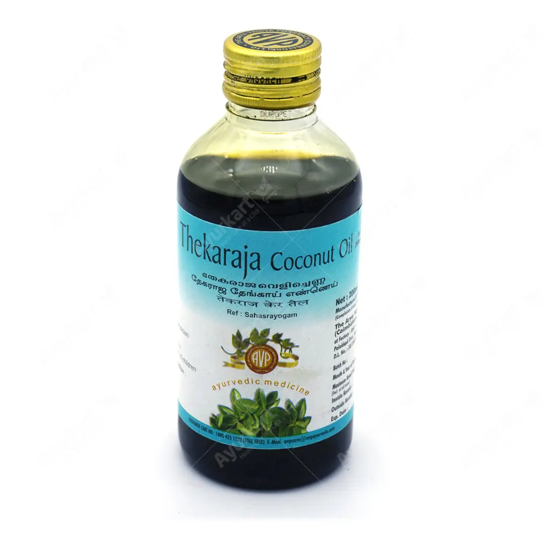 Thekaraja Coconut Oil 200ML - AVP Ayurveda