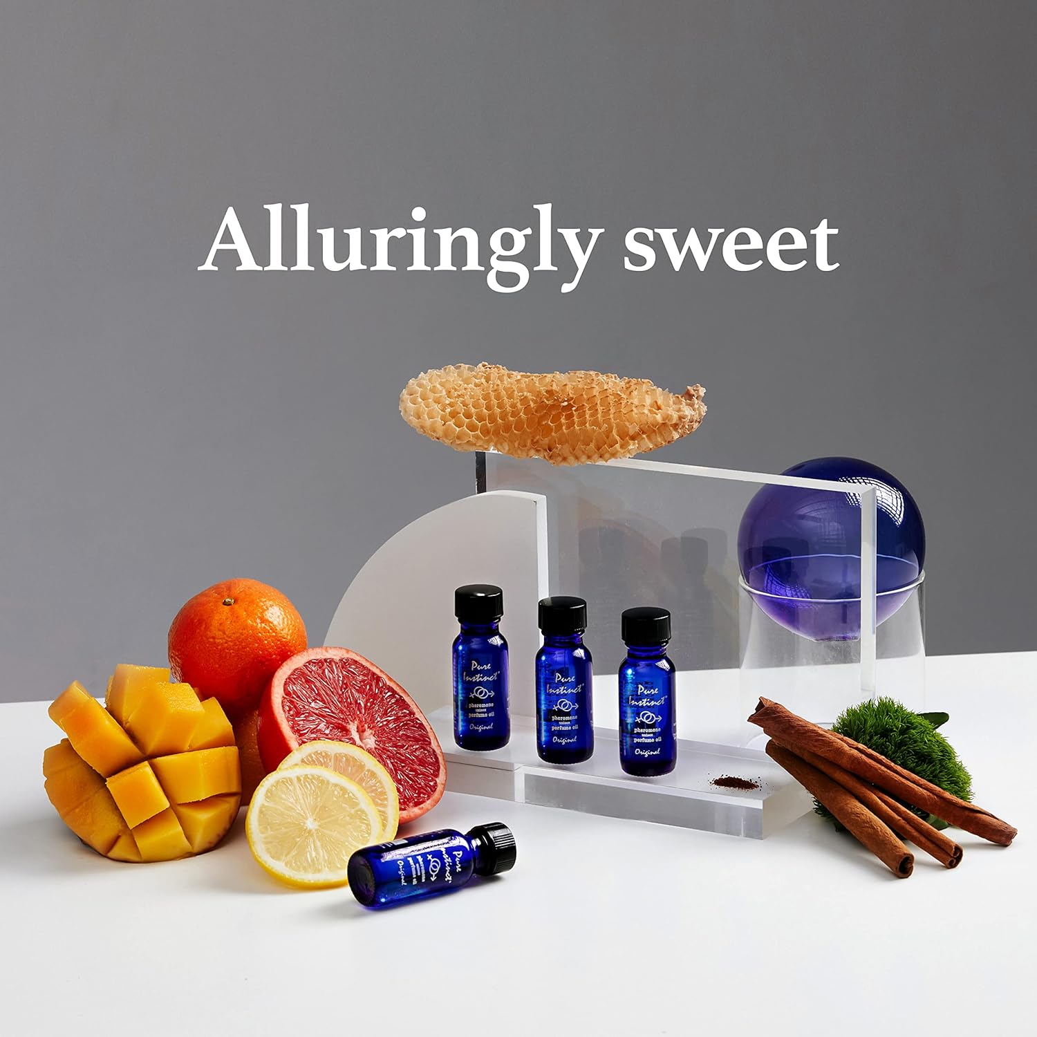 Pure Instinct (3-Pack - The Original Pheromone Infused Essential Oil Perfume Cologne - Unisex For Men and Women - TSA Ready - DragonVitality