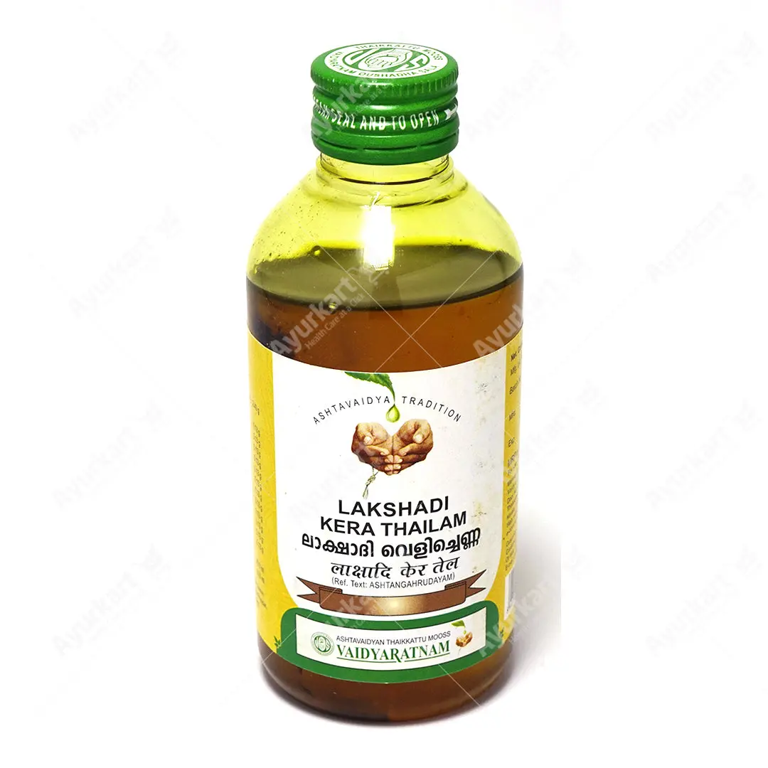 LAKSHADI KERA THAILAM - 200ML - VAIDYARATNAM