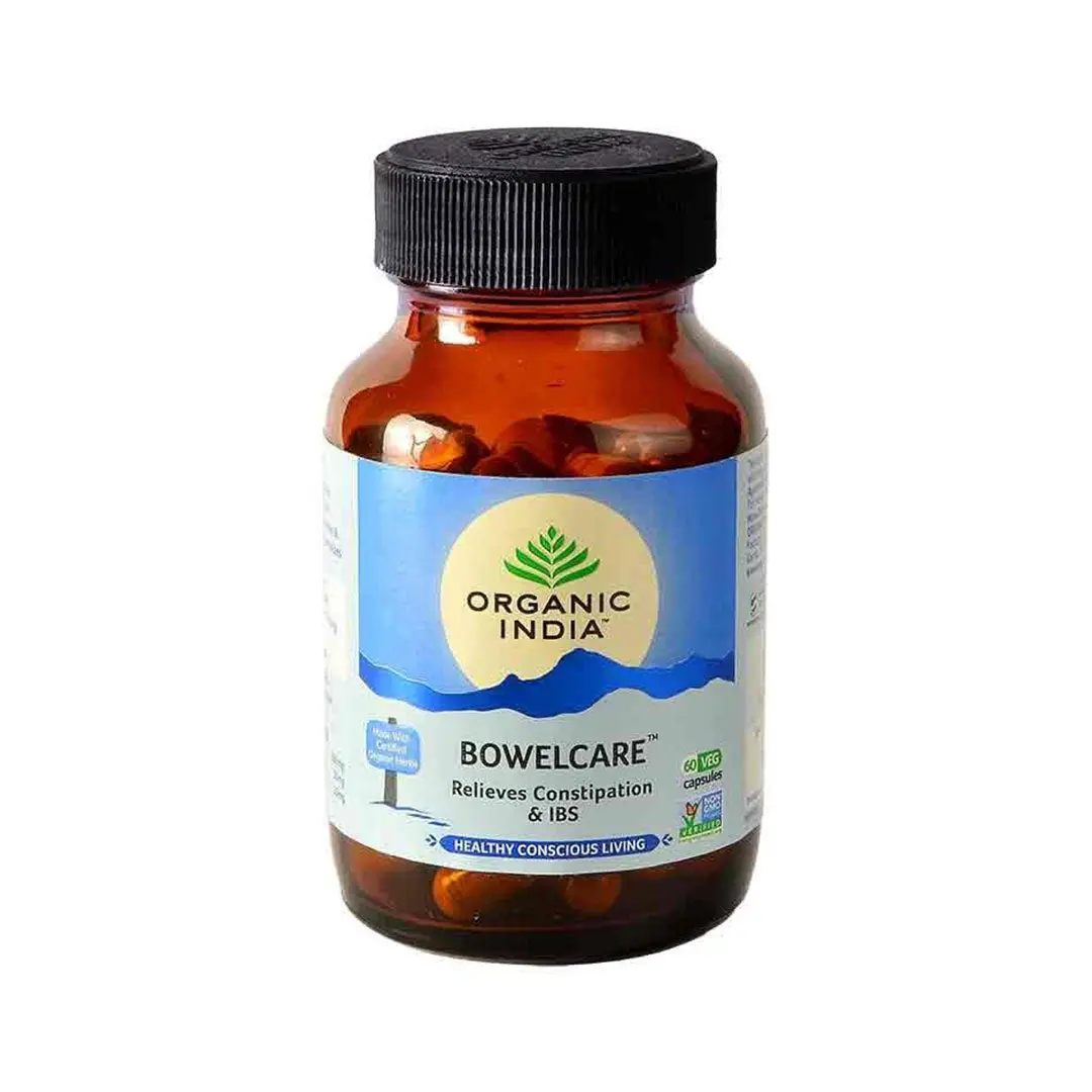 Bowelcare 60 Capsules- Organic India