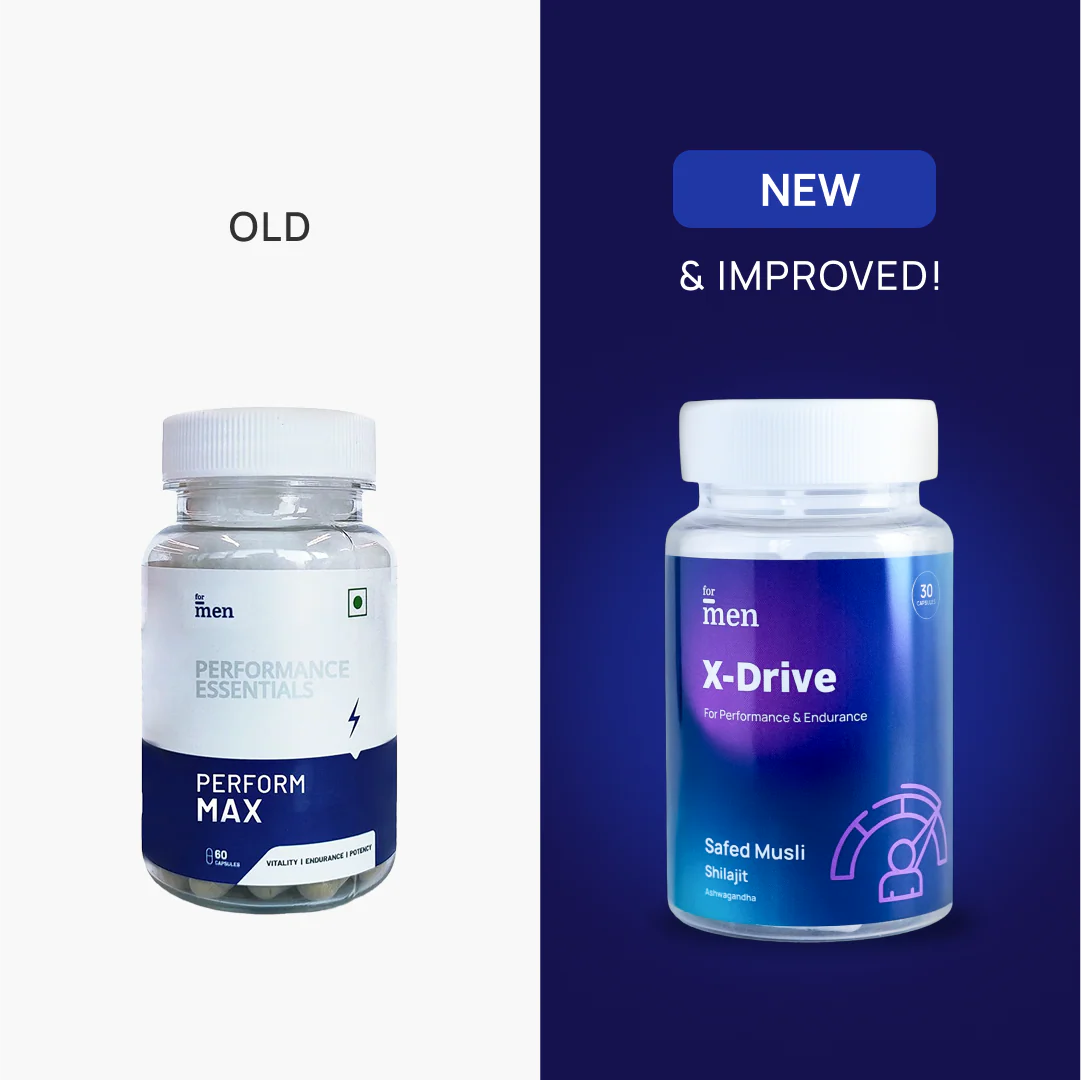 X-Drive - Safed Musli, Shilajit & Ashwagandha for Performance - DragonVitality