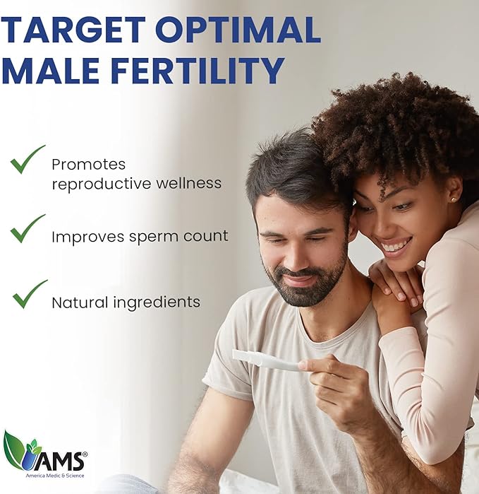 Sperm Count Max (60 Capsules) | Male Fertility Supplement - DragonVitality