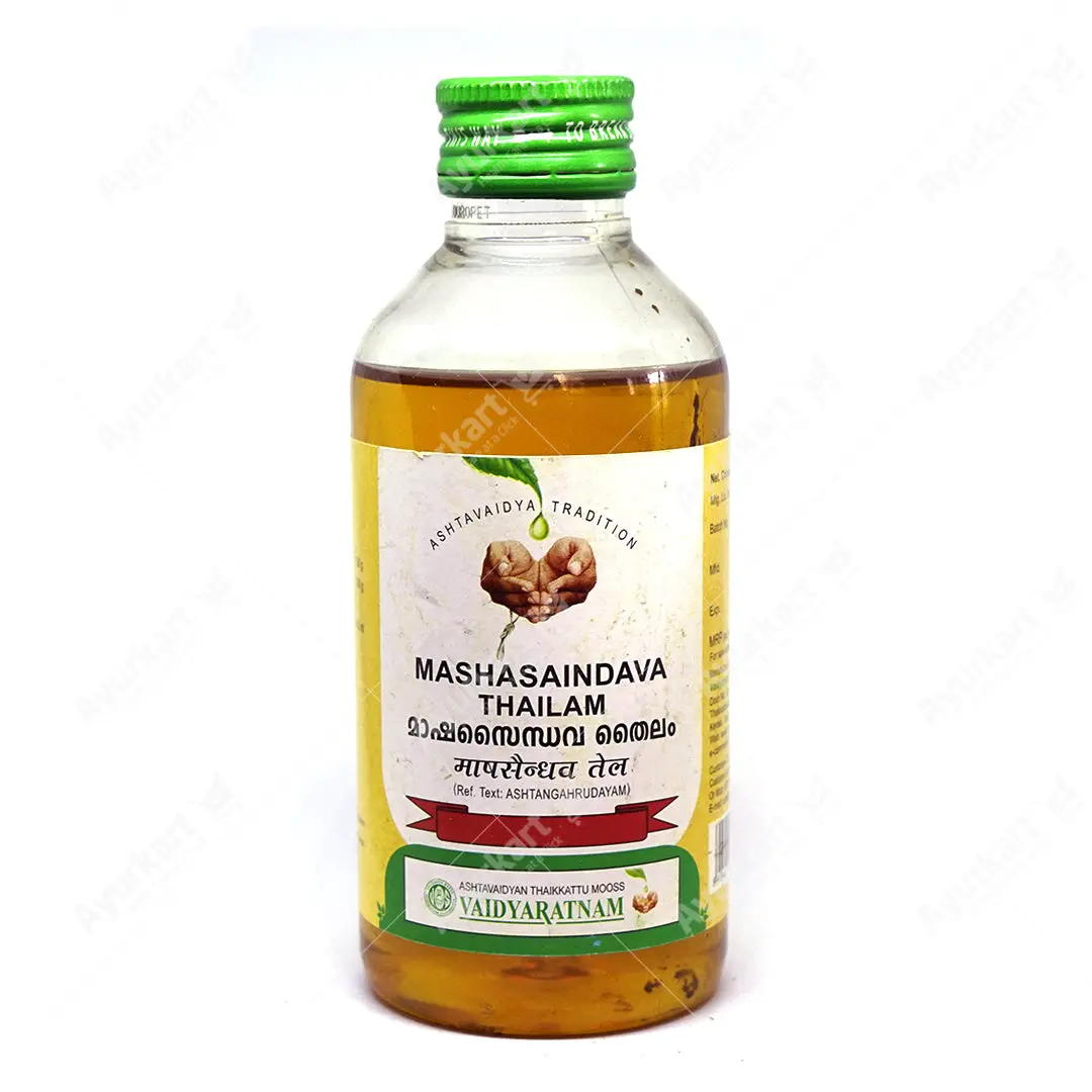 Mashasaindava Thailam - 200ML - Vaidyaratnam