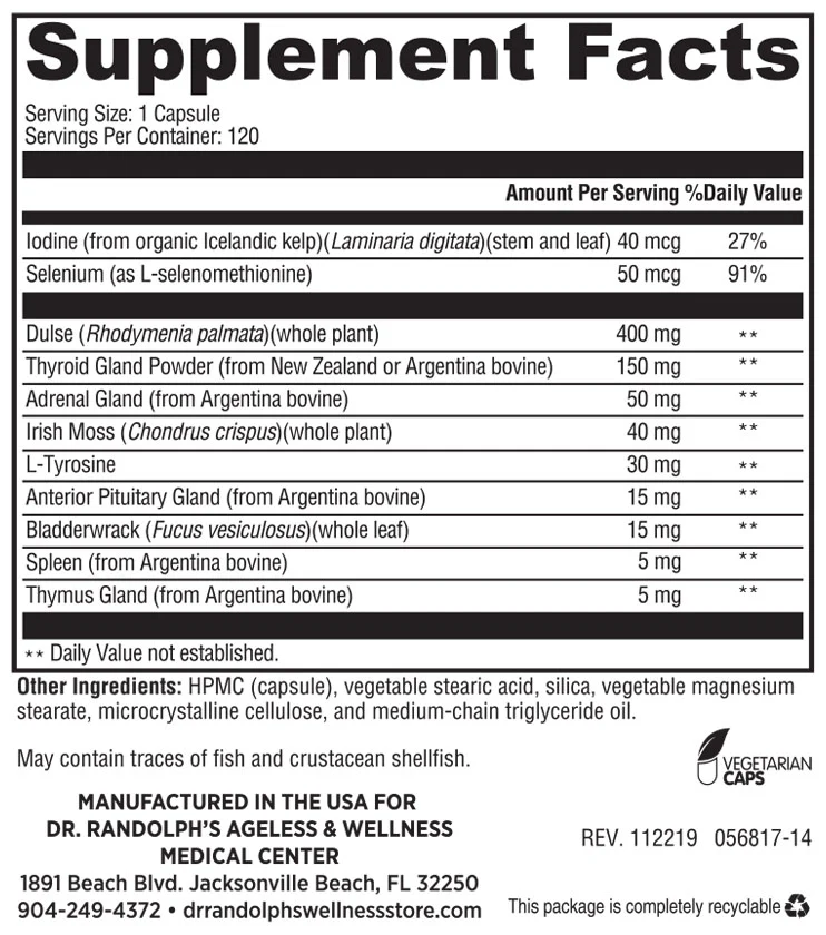 Thyroid Boost - DragonVitality
