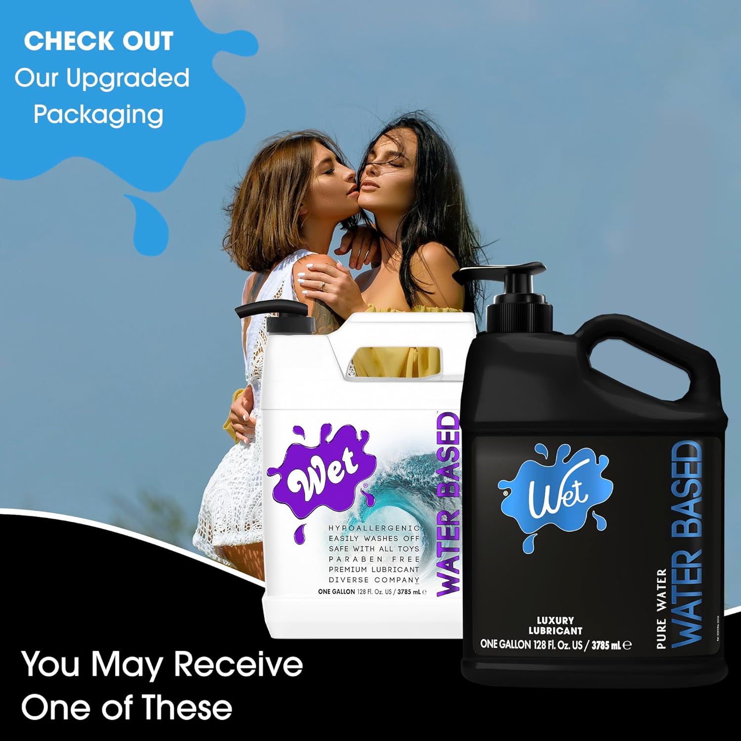 Wet Platinum Silicone-Based Personal Lubricant | Ultra Smooth, Super Slick, Hypoallergenic, Long-Lasting Performance, Waterproof Formula| Lube for Men, Women & Couples, 4.2 fl oz - DragonVitality