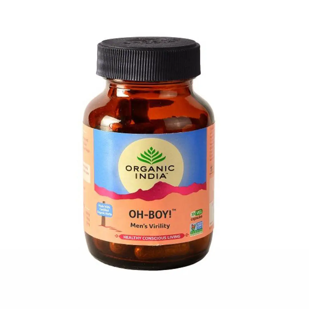 Oh-Boy 30 Capsules Bottle - Organic India