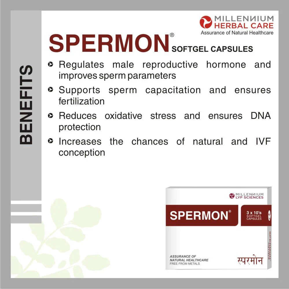 SPERMON SGC | 120 Capsules - DragonVitality
