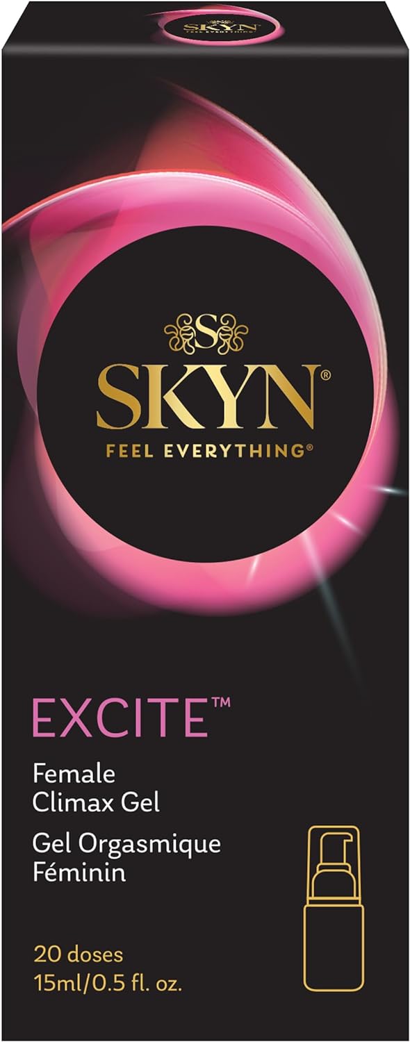 SKYN EXCITE Female Sexual Stimulating Gel, 0.5 Ounce - DragonVitality