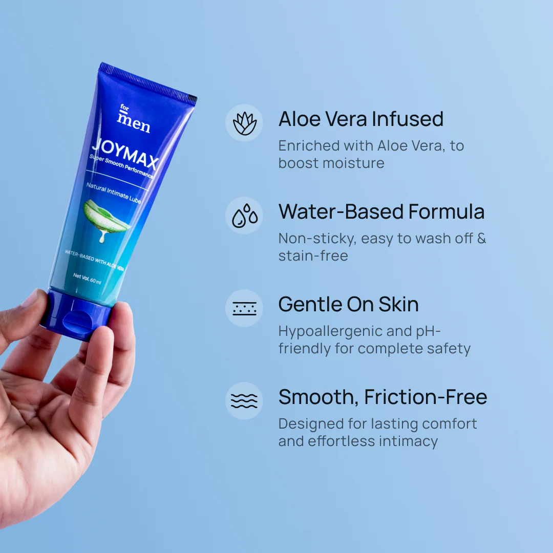 JoyMax Intimate Lube Gel – Water-based with Aloe Vera Goodness - DragonVitality