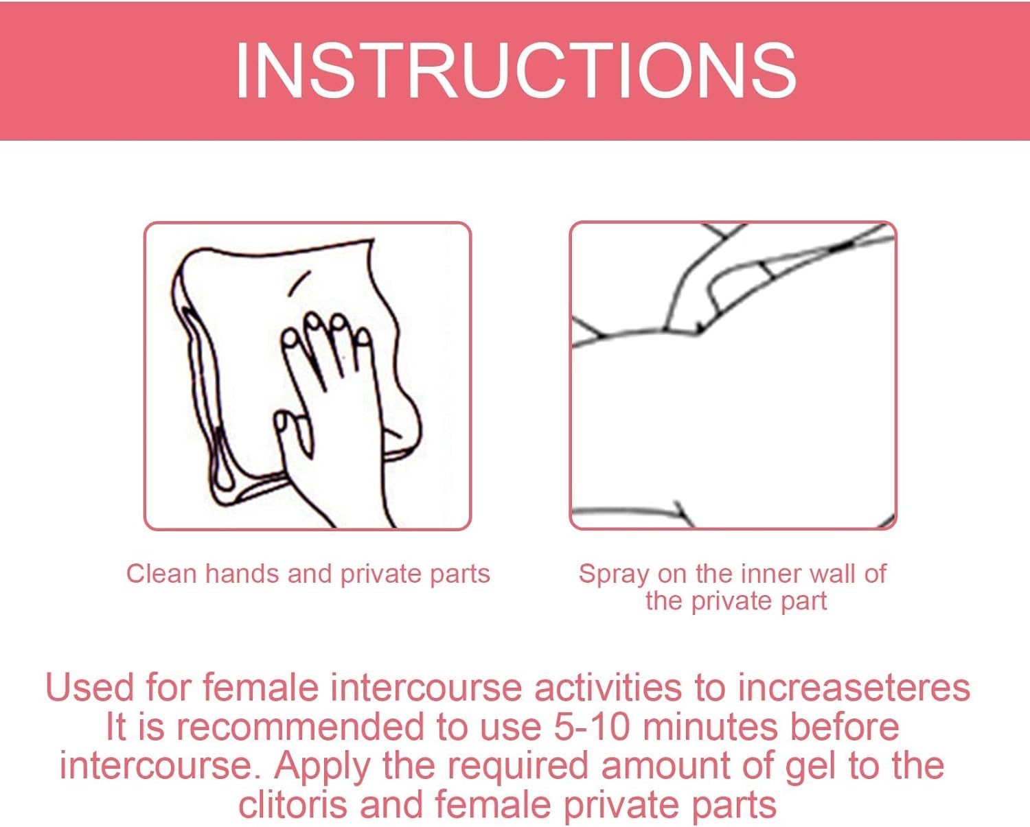 Bonseor Intense Fast Orgasmic Gel Women Sex Oils Stimulant Strong Enhancer Improve Sexual Drop Promotion Vaginal Tighten Oil 30ml (1 PCS) - DragonVitality