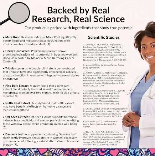 Flower Power 'Passion Pills' Potent Libido Booster for Women | Comprehensive Women's Libido Enhancer | Dynamic Energy Booster for Women - 60 ct Vegan - DragonVitality