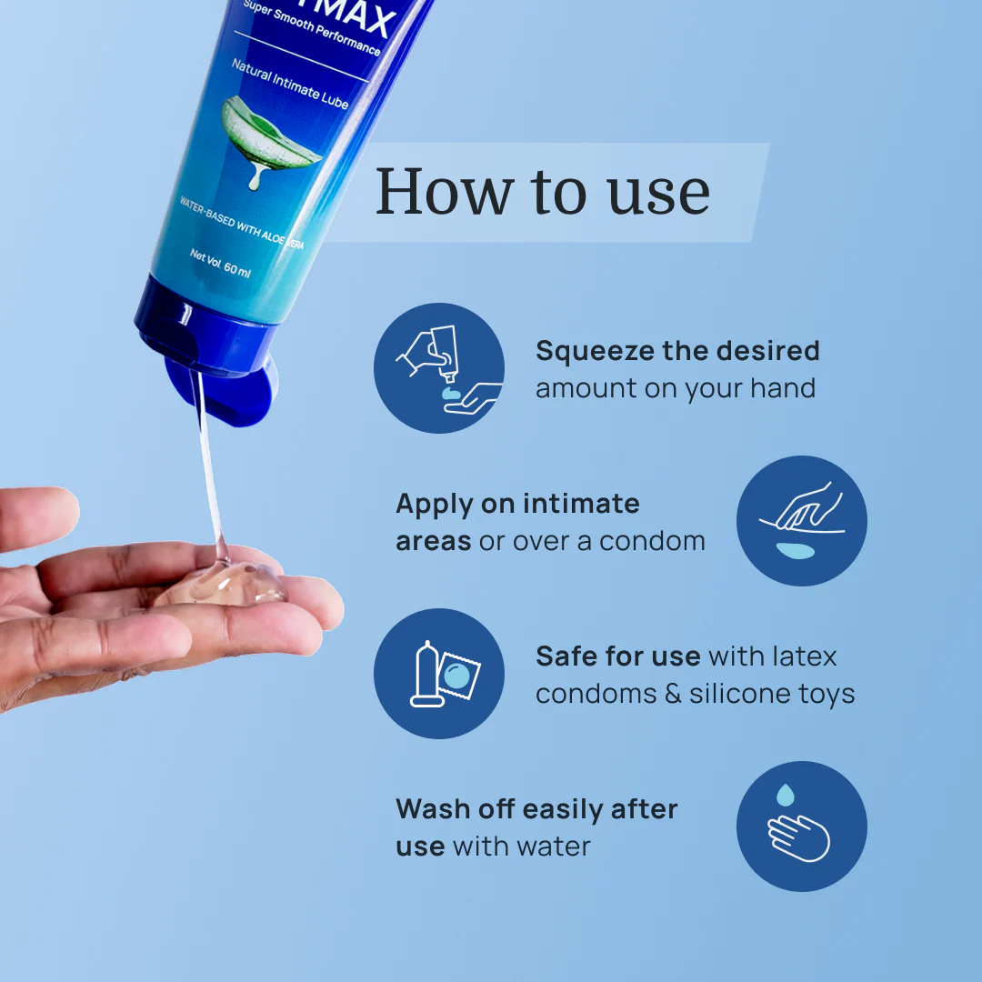 JoyMax Intimate Lube Gel – Water-based with Aloe Vera Goodness - DragonVitality