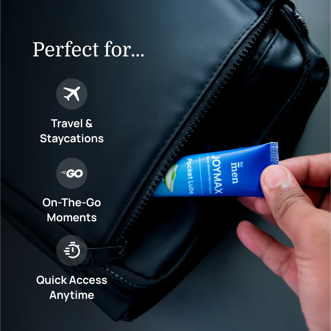 Pocket Natural Intimate Lube – Water-Based with Aloe Vera (20ml) - DragonVitality