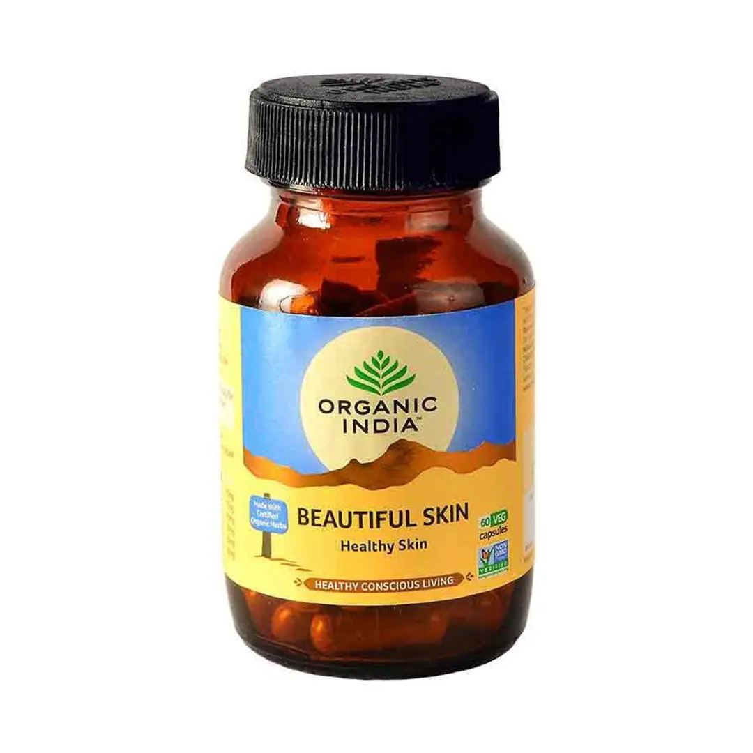 Beautiful Skin 60 Capsules - Organic India
