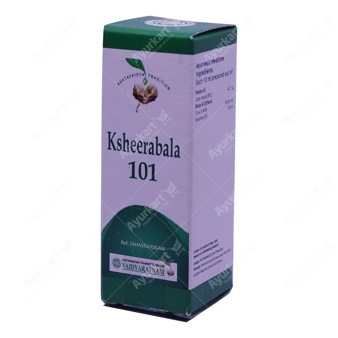 Ksheerabala 101 Aavarthi - 10ML - Vaidyaratnam