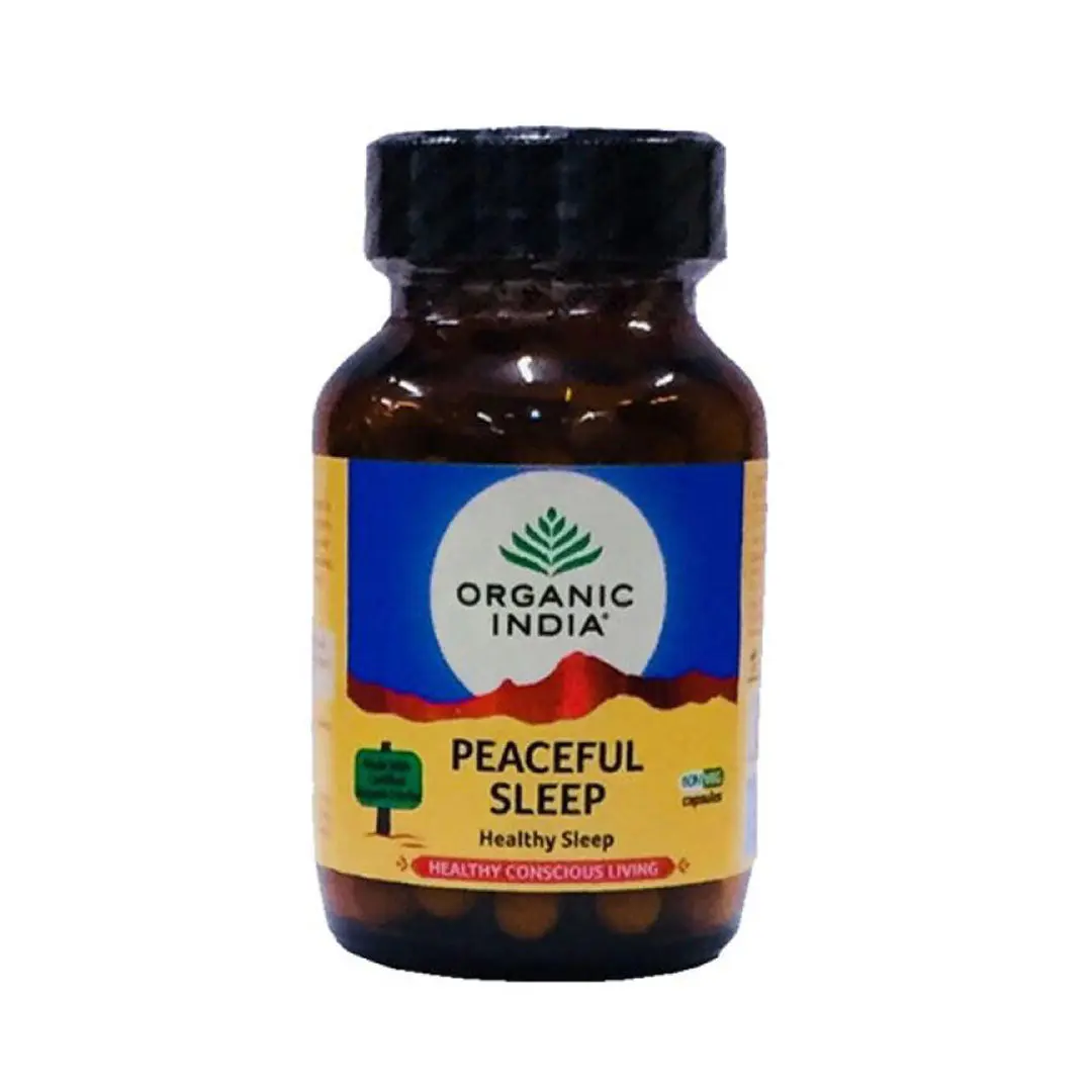 Peaceful Sleep 60 Capsules Bottles - Organic India