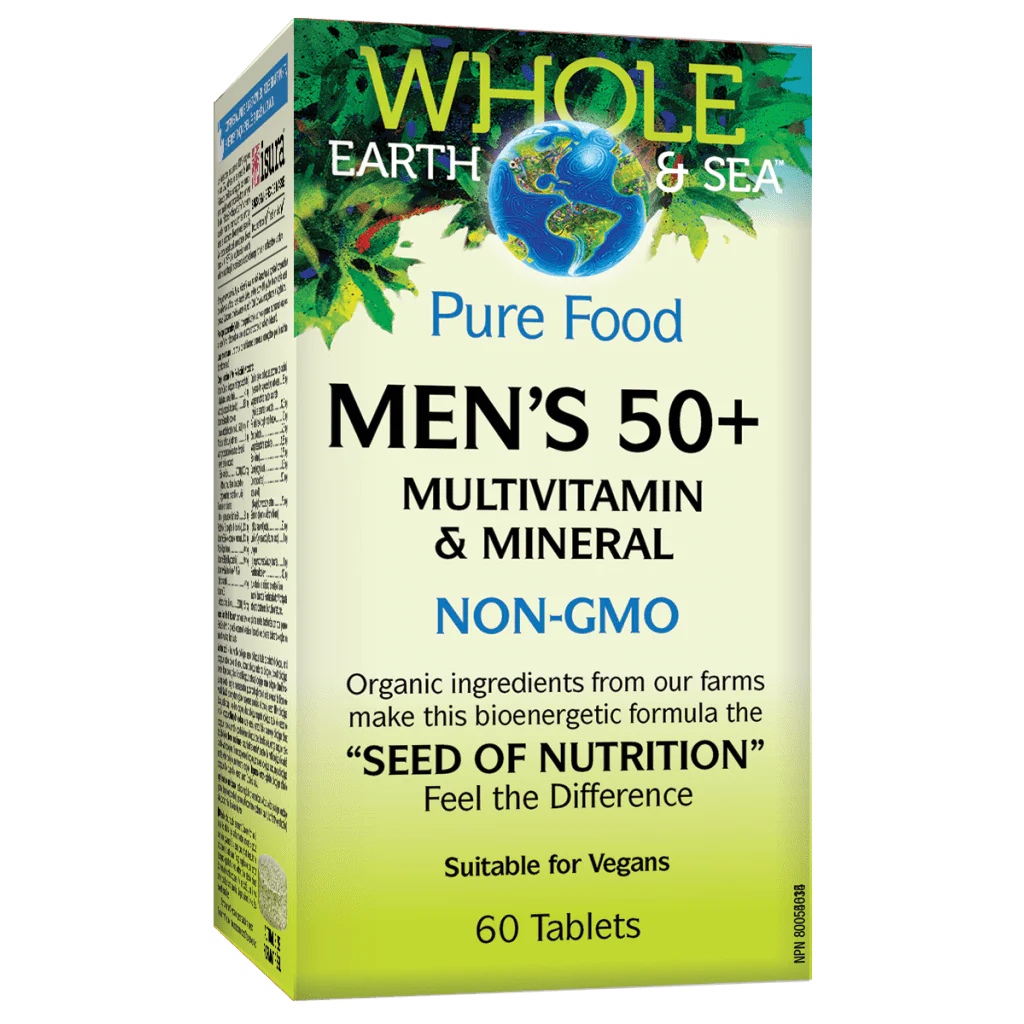 Men's 50+ Multivitamin & Mineral, Whole Earth & Sea® Tablets