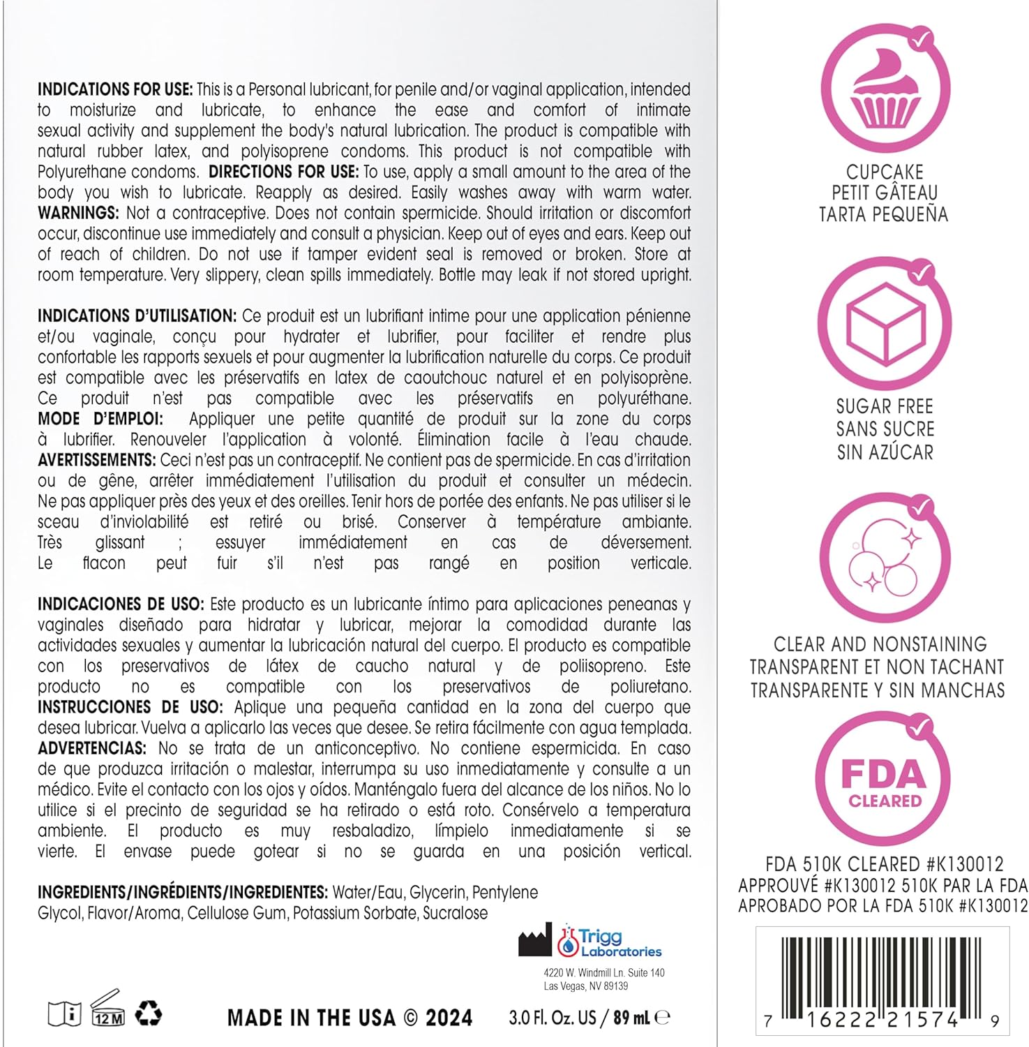 Wet Sexy Strawberry Premium Flavored Edible Lube for Men, Women and Couples | Long-Lasting, Condom Safe, Sugar Free, 9 fl oz - DragonVitality