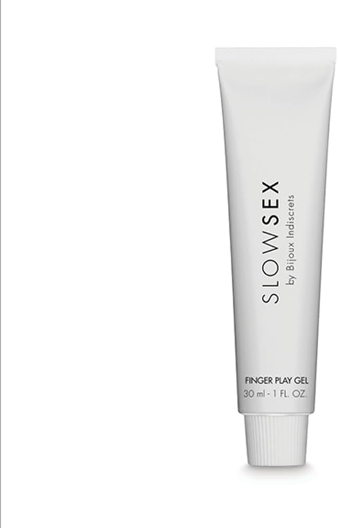 Bijoux Indiscrets Slow Sex Line Finger Play Gel - Pleasure Gel - Personal Sexual Gel for Women - Masturbating Love Gel - Sexy Toys and Condoms Friendly Sex Gel - Clit Stimulation Hot Gel - 1 Fl Oz - DragonVitality