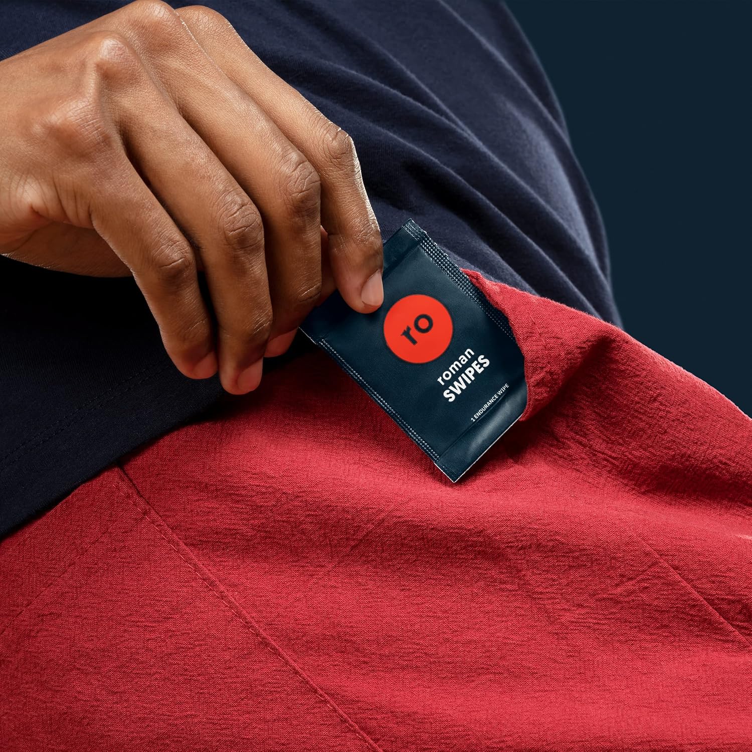 ROMAN Swipes | Fast-Acting, Convenient, Over-The-Counter Wipes Increase Stamina, Formulated with 4% Benzocaine, Features Discreet Packaging | 12-Pack - DragonVitality