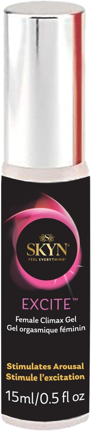 SKYN EXCITE Female Sexual Stimulating Gel, 0.5 Ounce - DragonVitality