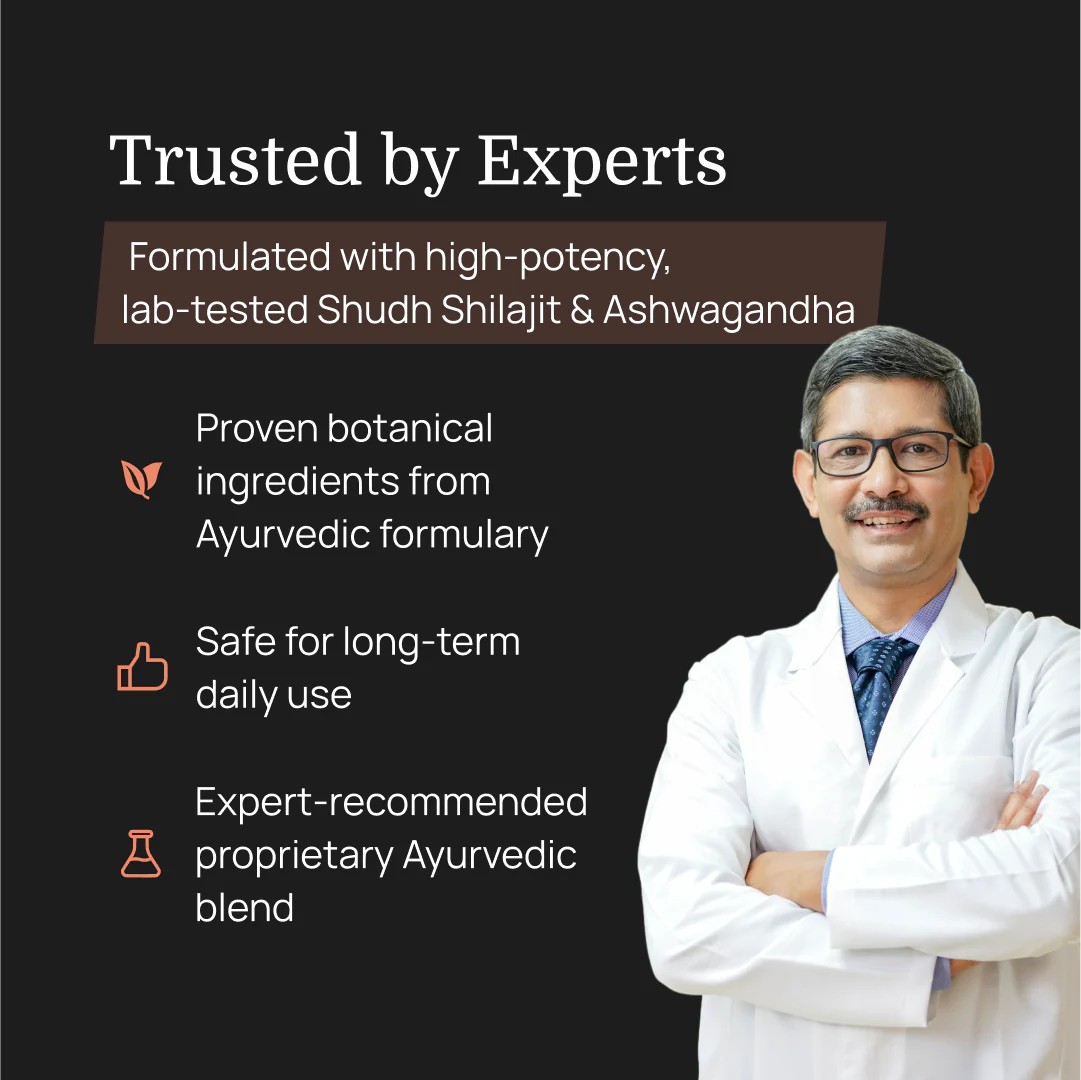 Shudh Himalayan Shilajit & Ashwagandha – Vitality, Mood & Performance Capsules for Men - DragonVitality