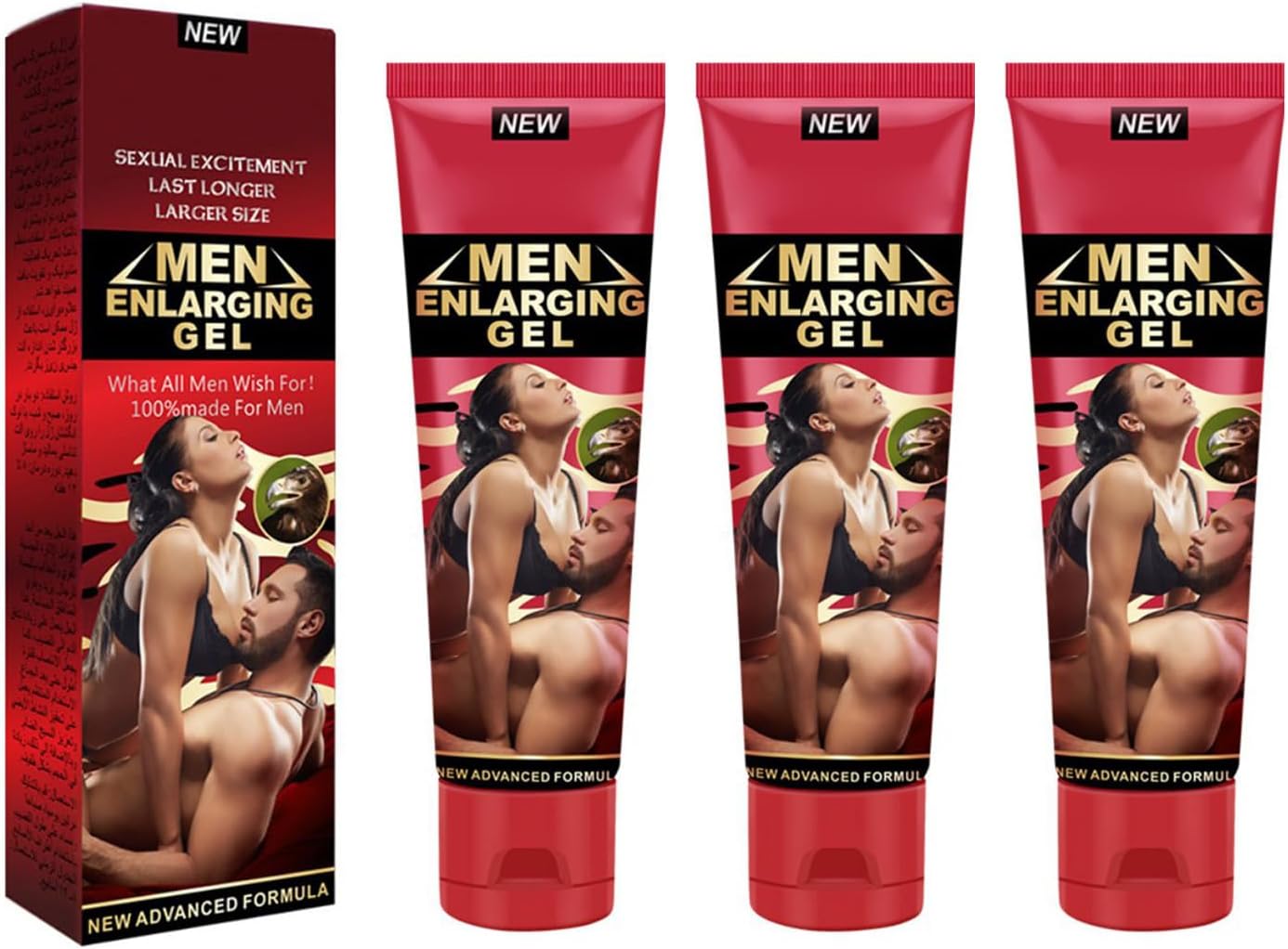 NAOLVE Men's Massage Cream, Sexual Enhancement Erection Cream, Penis Energy Massage Essential Oil, Men Massage Oil for Sex, Penis Becomes Longer Thicker,for Care Delay Performance Boost Strength(50g) - DragonVitality