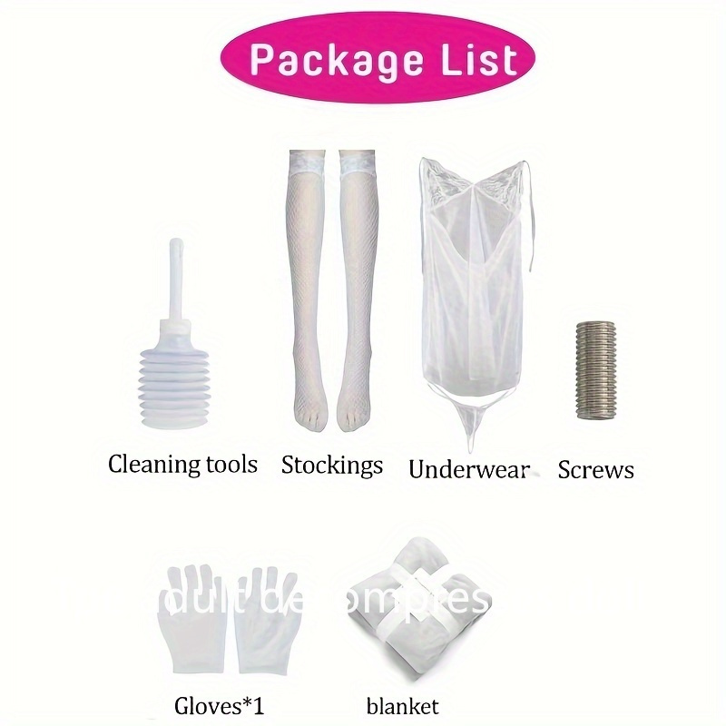 1pc Realistic TPE 3-In-1 Adult Decompress Doll, 55.12inch, Skeleton Included, Vaginal & Anal Passages, No Battery Required, Lifelike Sex Toy for Men - DragonVitality