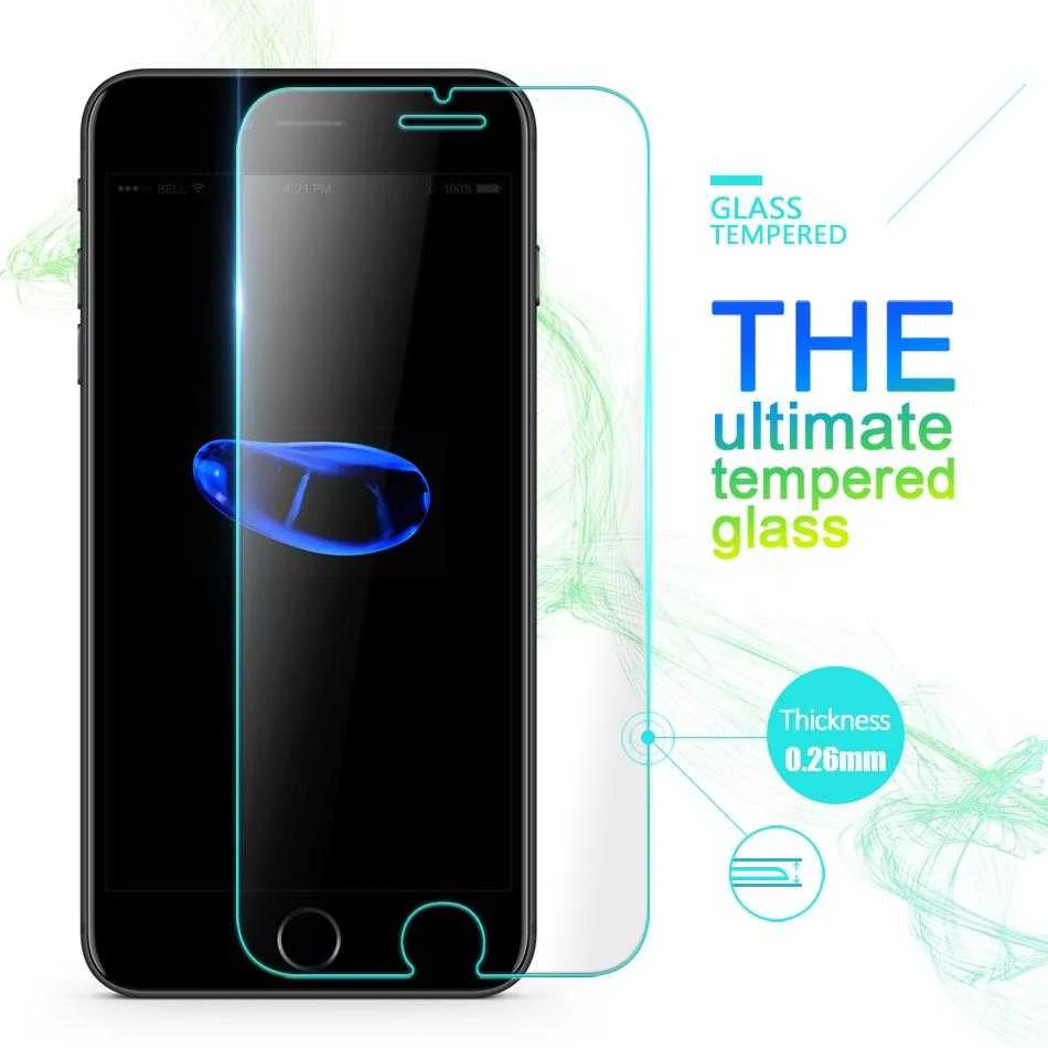 Protector de pantalla de vidrio para iPhone 15