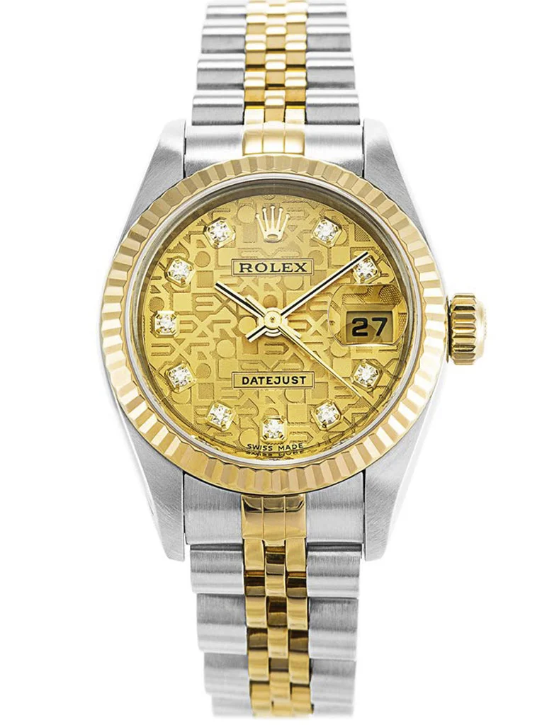 Rolex Datejust 26mm Gold Dial 79173