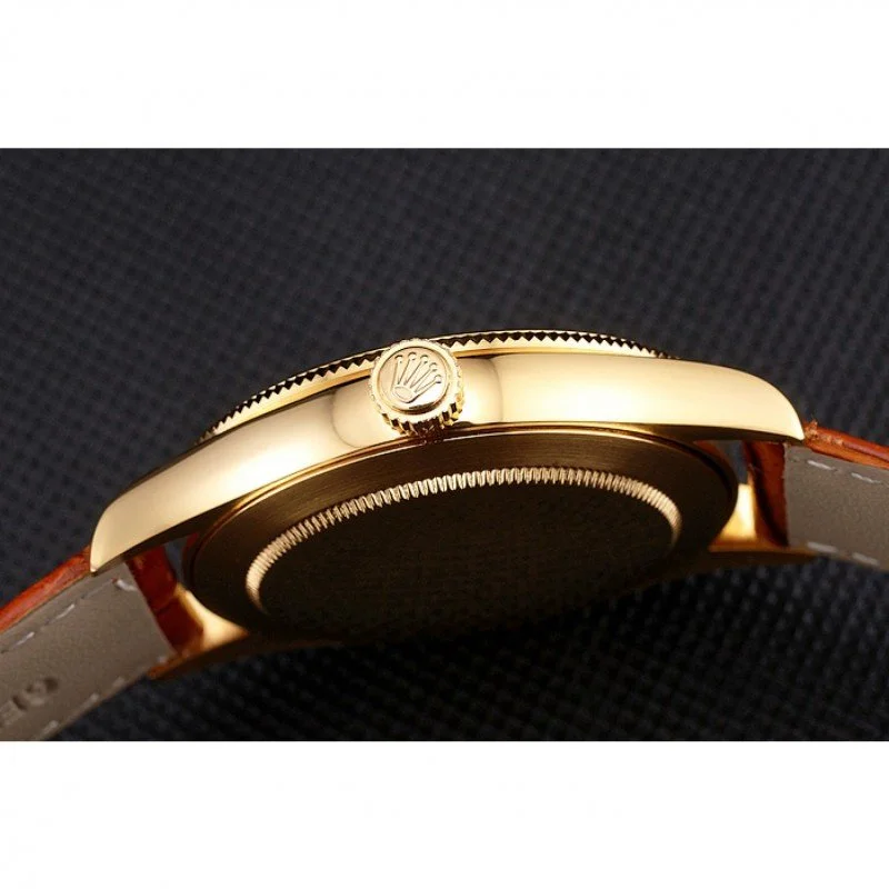 Superclone Rolex Cellini 38mm Gold Dial REP016808