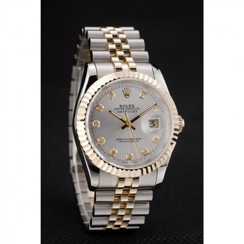 Superclone Rolex Datejust 36mm White Dial SRL10