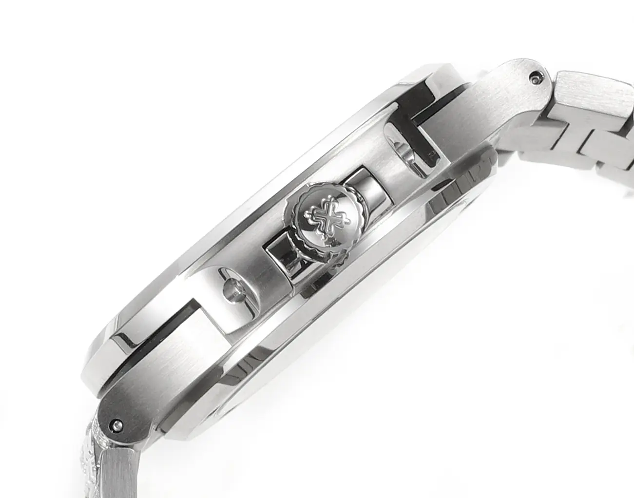 Patek Philippe White Gold Ruby Nautilus Watch