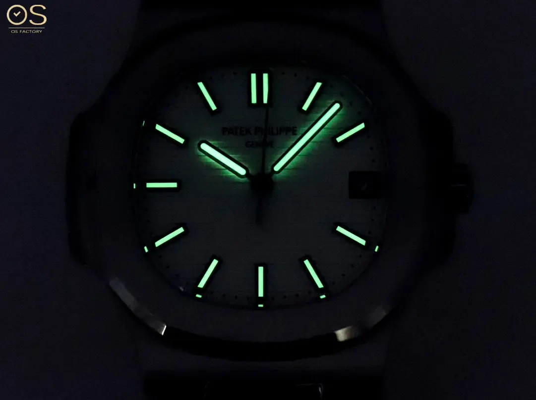 OSFactory Steel King Silver Nautilus Watch