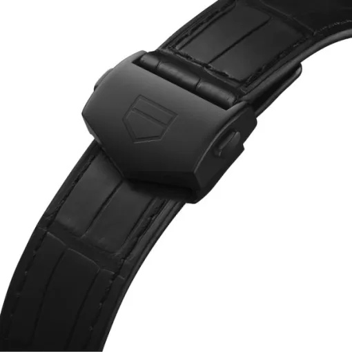 TAG Heuer Monaco Men Automatic Black Alligator Watch CBL2180.FC6497