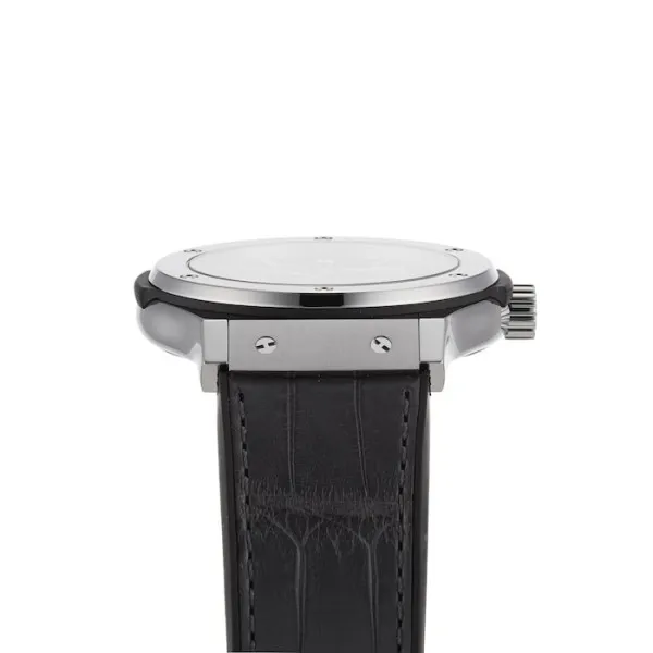 Hublot Classic Fusion Men Automatic Grey Alligator Watch 542.NX.7071.LR