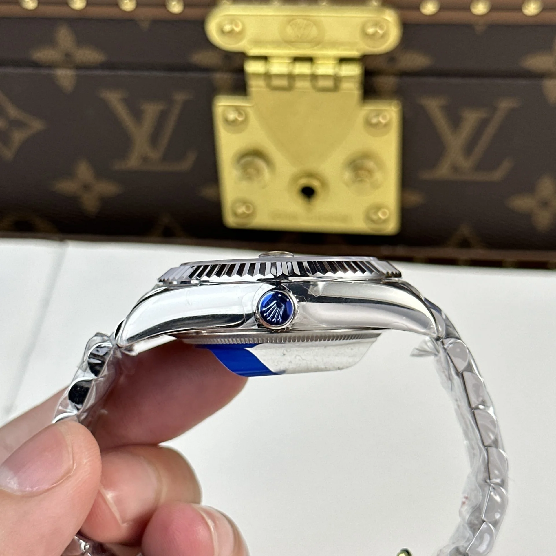 Superclone Rolex Sky-Dweller 42 mm Mint green Dial 336934 Jubilee