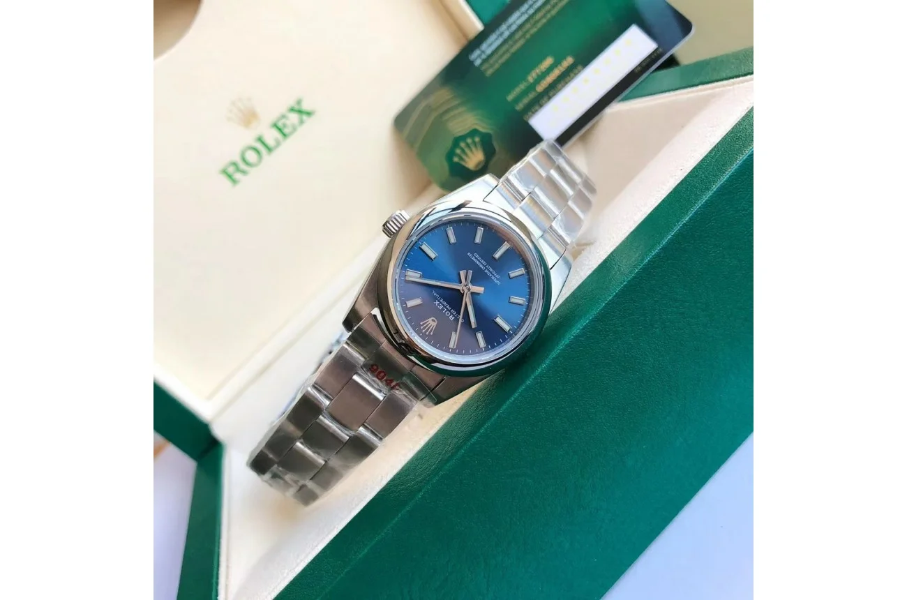 Couple Watches Rolex Oyster Perpetual 31/41mm SS/SS Blue/Stk