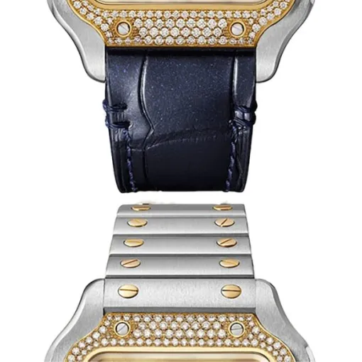 Cartier Santos de Cartier Women Automatic Gold Watch W3SA0007