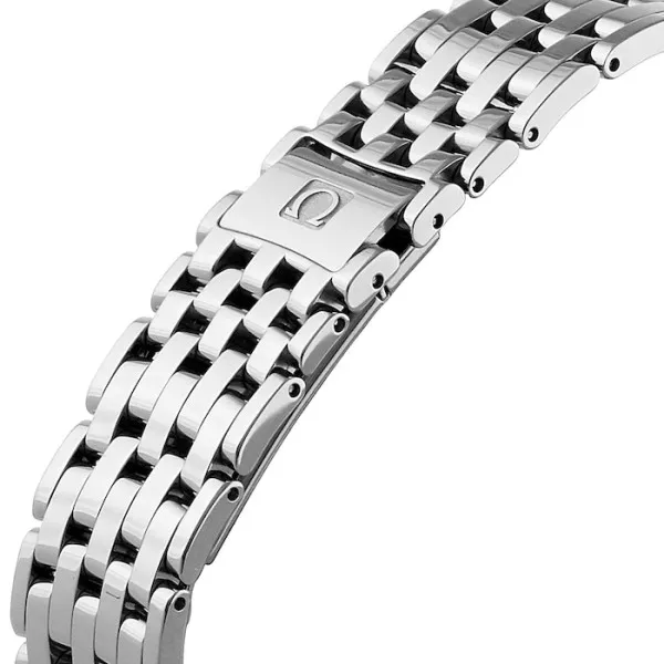 Omega De Ville Men Automatic Black Stainless Steel Watch O42410402001001