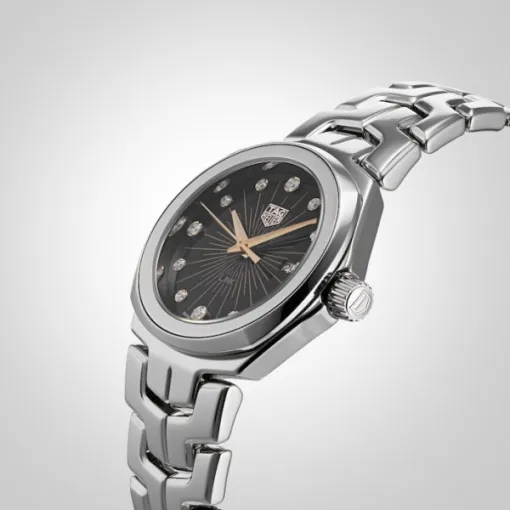 TAG Heuer Link Women Quartz Black Stainless Steel Watch WBC131F.BA0649