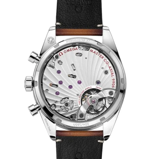 Omega Speedmaster Men Automatic Black Leather Watch O33212415101001