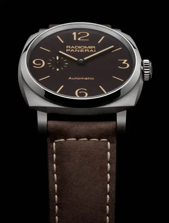 Panerai Radiomir Men Automatic Brown Calf Watch PAM00619