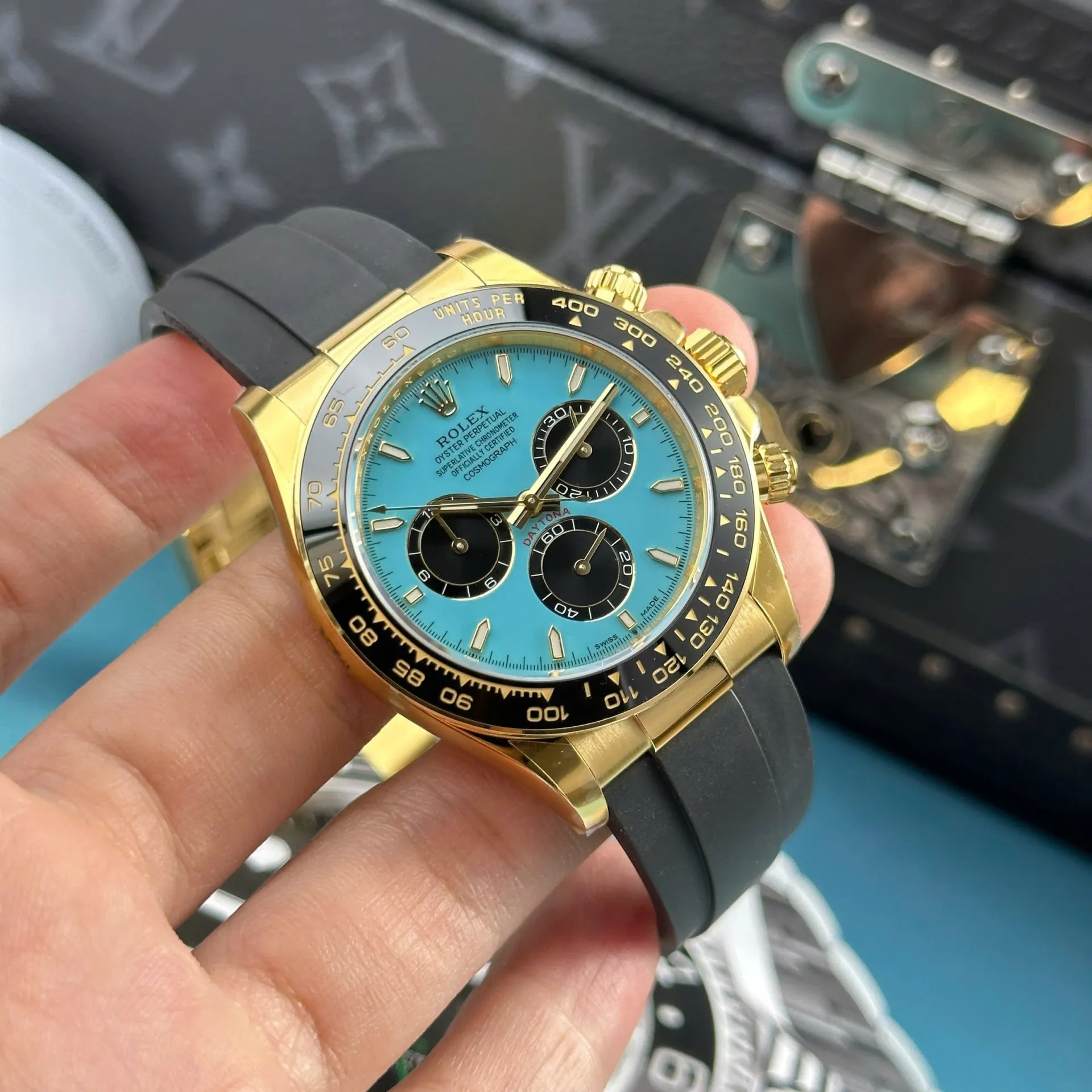 Superclone Rolex Daytona 40 mm 126518LN Tiffany Dial