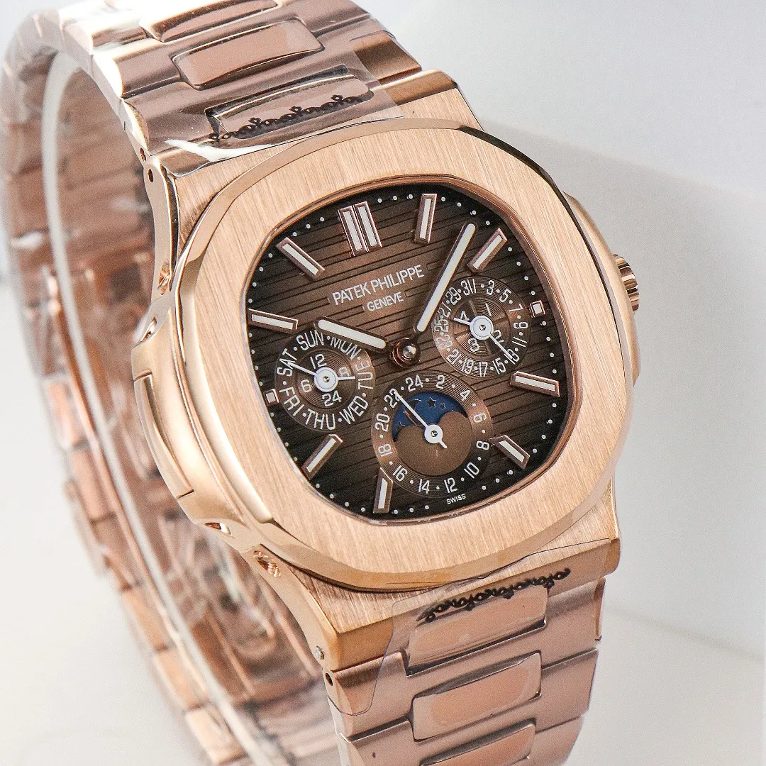 Patek Philippe Rose Gold Nautilus Watch