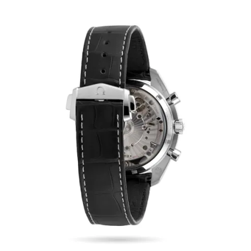 Omega Speedmaster Men Automatic Black Calf Watch O32933445101001