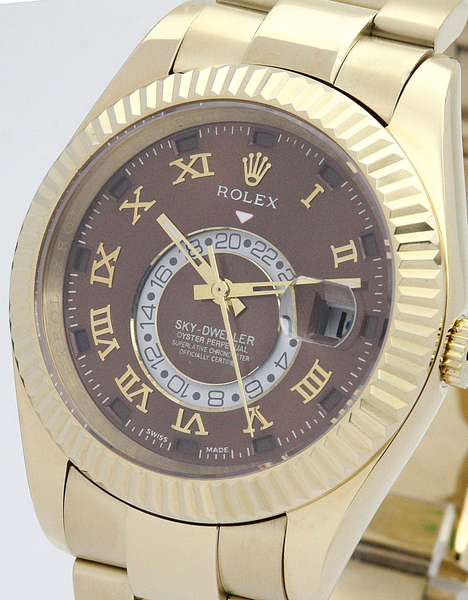 Rolex Sky-Dweller 42mm Brown Dial 326938
