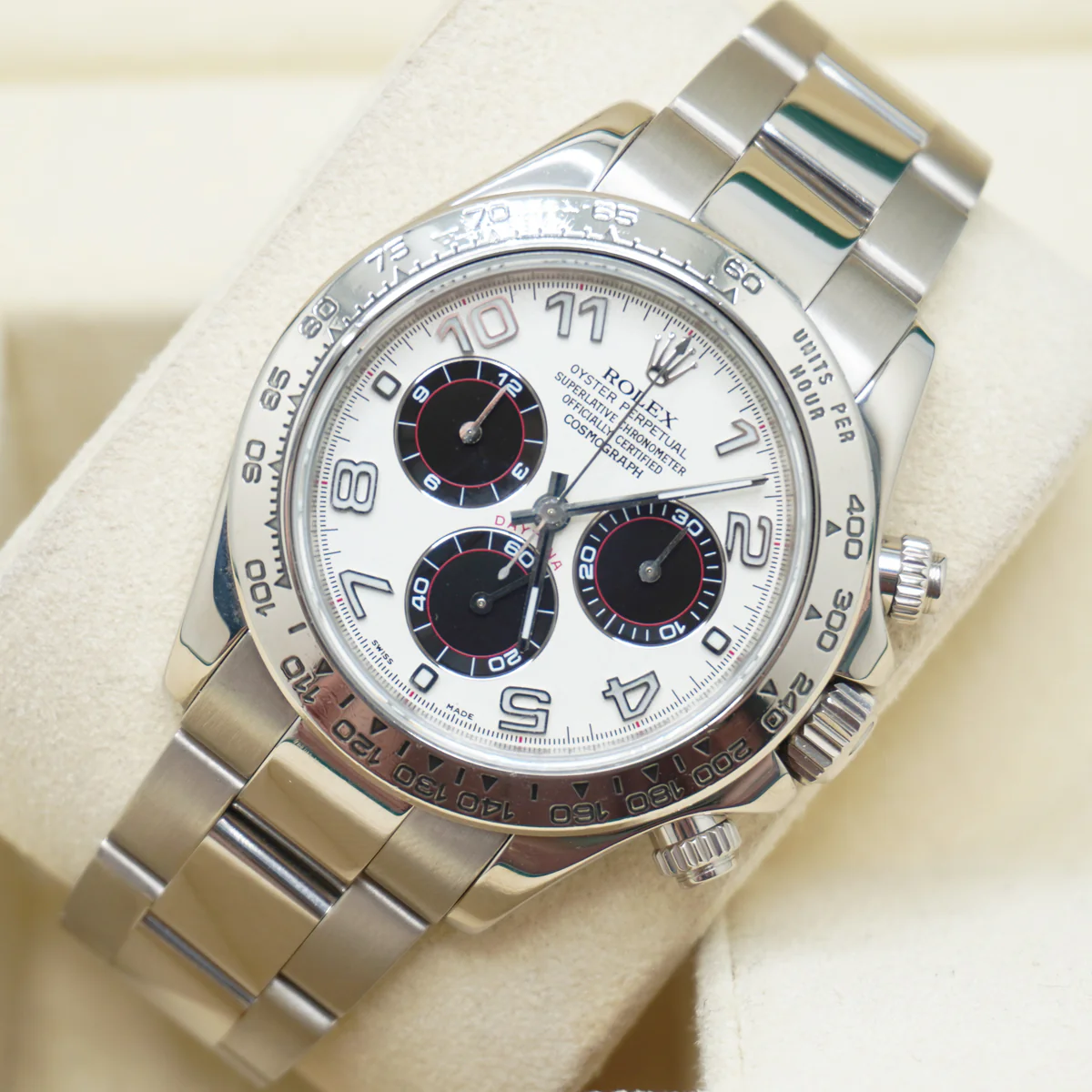 Superclone Rolex Daytona Panda Dial 116509 Arabic Numberals