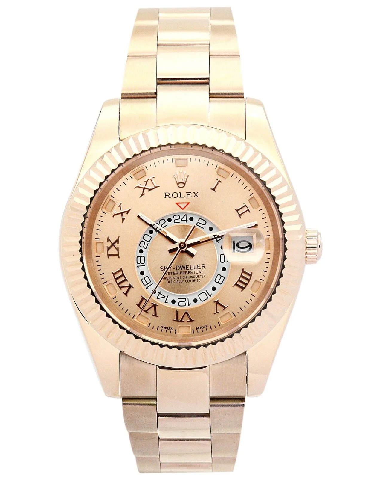 Rolex Sky-Dweller 42mm Champagne Dial 326938-2