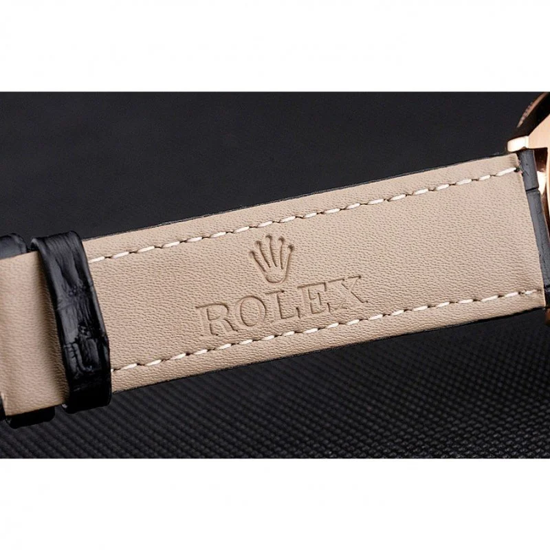 Superclone Rolex Cellini 38mm Black Dial REP016799